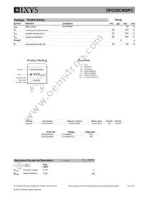 DPG20C400PC-TRL Datasheet Page 3