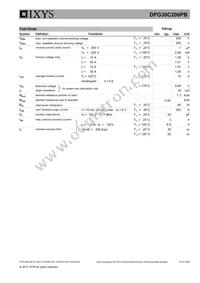 DPG30C200PB Datasheet Page 2