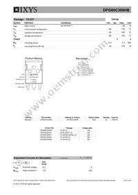 DPG60C300HB Datasheet Page 3