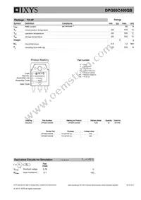 DPG60C400QB Datasheet Page 3