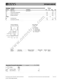 DPG80C400HB Datasheet Page 3