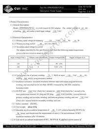 DPR090080-P5P-SZ Datasheet Page 2