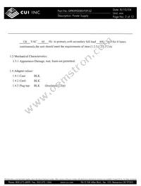 DPR090080-P5P-SZ Datasheet Page 3