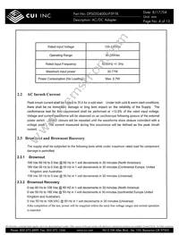 DPS050400U-P5P-TK Datasheet Page 4