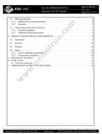 DPS060250U-P5P-TK Datasheet Page 2