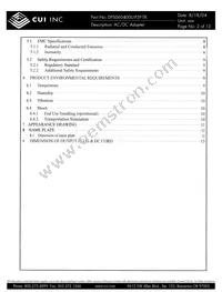 DPS060400U-P5P-TK Datasheet Page 2