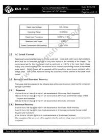 DPS060400U-P5P-TK Datasheet Page 4