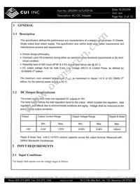 DPS090167U-P5P-TK Datasheet Page 3