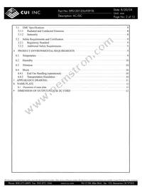 DPS120125U-P5P-TK Datasheet Page 2