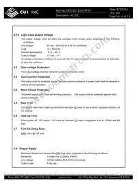 DPS120125U-P5P-TK Datasheet Page 6