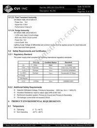 DPS120125U-P5P-TK Datasheet Page 9
