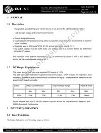 DPS120200U-P5P-TK Datasheet Page 3