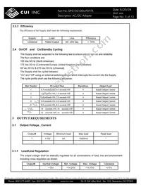 DPS150100U-P5P-TK Datasheet Page 5