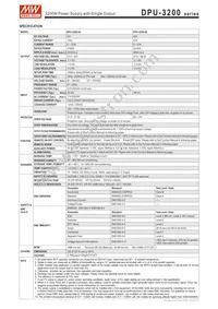 DPU-3200-48 Datasheet Page 2