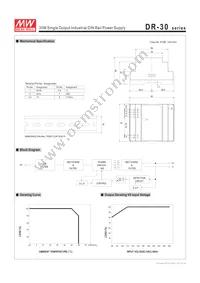 DR-30-5 Datasheet Page 2