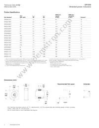 DR1030-820-R Datasheet Page 2