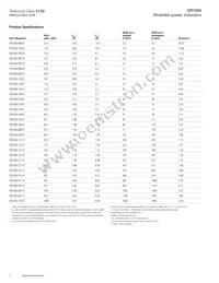 DR1050-821-R Datasheet Page 2
