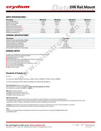 DR10D03X Datasheet Page 2