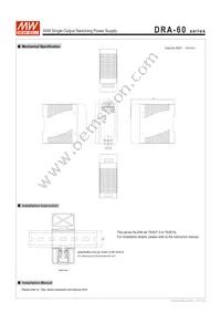 DRA-60-24 Datasheet Page 5
