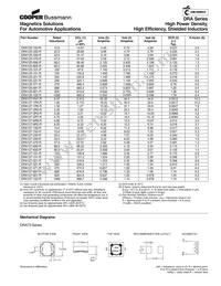 DRA125-821-R Datasheet Page 3