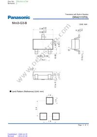 DRA2115T0L Datasheet Page 3