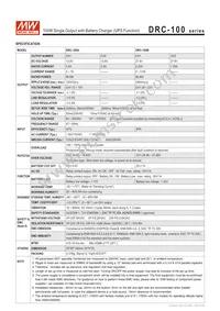 DRC-100A Datasheet Page 2