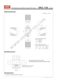 DRC-100A Datasheet Page 5
