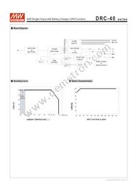 DRC-40B Datasheet Page 3