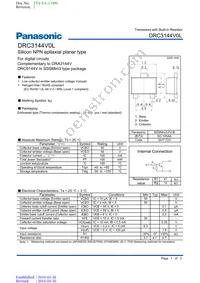 DRC3144V0L Datasheet Cover