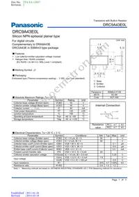 DRC9A43E0L Datasheet Cover