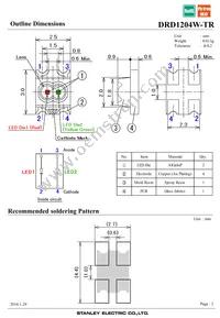 DRD1204W-TR Datasheet Page 2