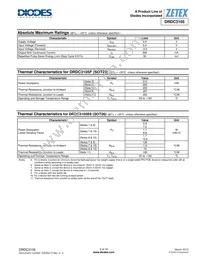 DRDC3105E6-7 Datasheet Page 3