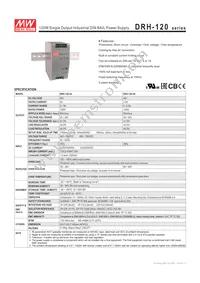 DRH-120-48 Datasheet Cover