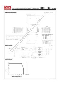 DRH-120-48 Datasheet Page 2