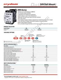 DRH3P60D20R Datasheet Cover