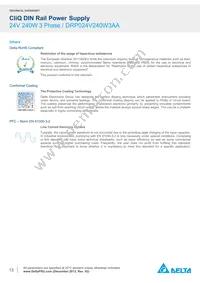 DRP024V240W3AA Datasheet Page 13