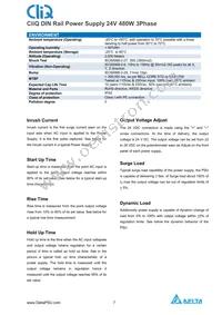 DRP024V480W3AA Datasheet Page 7