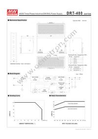 DRT-480-48 Datasheet Page 2