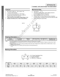 DRTR5V0U1SO-7 Datasheet Cover