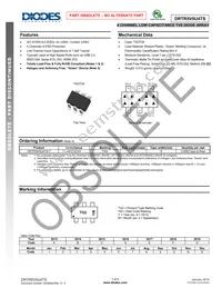 DRTR5V0U4TS-7 Datasheet Cover