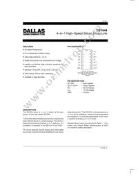 DS1044R-10+T&R Datasheet Cover