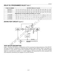 DS1045S-4+T&R Datasheet Page 3