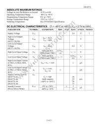 DS1077LU-66+T Datasheet Page 13