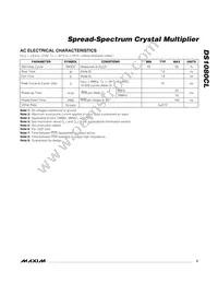 DS1080CLU+T Datasheet Page 3