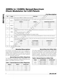 DS1081LE+T Datasheet Page 4