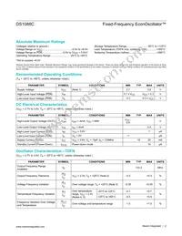 DS1088CX-133+T Datasheet Page 2