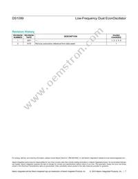 DS1099U-FA/V+ Datasheet Page 7