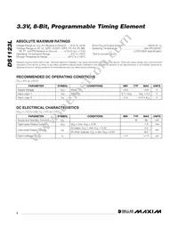 DS1123LE-100+ Datasheet Page 2