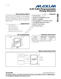 DS1124U-25+ Datasheet Cover