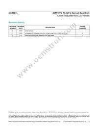 DS1181LE+T Datasheet Page 6